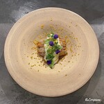 カーサ・デル・チーボ - ボタン海老のマリナートに長芋のすり卸し