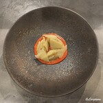 カーサ・デル・チーボ - 羊肉』をリピエノとして使ったクルルジョネスをペコリーノとパプリカのソース