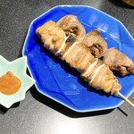 三酉屋 - ねぎま、はつ