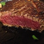 田中屋レストラン - 2013年5月：牛ヒレ定食(\2100)：ミディアムで頼みました