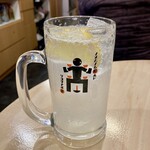 チキン南蛮大衆酒場 あんじゅ - 「生レモンサワー」390円也。