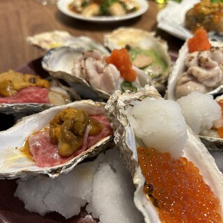 Raw Oyster, grilled Oyster, of course! Enjoy our rich selection of Oyster dishes.
