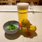 Tonkatsu Ke Waike- - ☺︎ひとくち生ビール ¥300