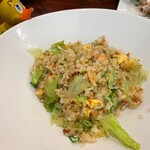 劉家荘 - ☺︎ズワイ蟹レタス炒飯