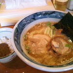 麺一真 - 醤油ラーメン＋ミニ丼（カレー）