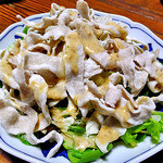 よし半 - 豚しゃぶサラダ