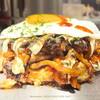 Oosaka Okonomiyaki Hide - 豚モダン＋目玉焼き