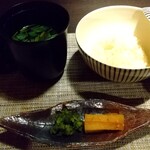 湖北ノ空、二人ノ宿 きひろ - ご飯