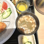 はったや - とんかつ定食のサイド