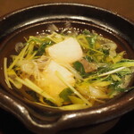 割烹さいお - 寒鰤はりはり鍋風