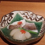 壱献 - 鯛とかぶの煮物