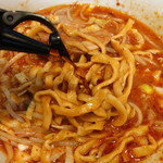 ラーメン二郎 - 赤酢投入～♪