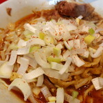 ラーメン二郎 - 白ネギ投下～♪