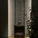 茶禅華 - 師匠の山本シェフからのお祝い