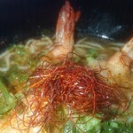 天政 - 大晦日はテンマサさんの大きいエビ天で年越しそば