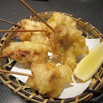 馳走庵 - 鶏の塩天ぷら