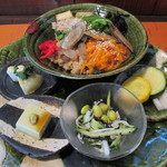 カフェひびきや - ひびきやごはん　１１００円　(ｽｰﾌﾟ、ドリンク付き)