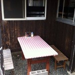 橋龍 - テラス席？（笑）