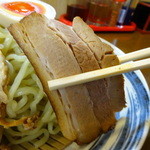 トーフラーメン 幸楊 - 【みそ辛子つけメン】このチャーシュー好きです。