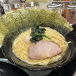 Yokohama Ie Keira-Men Okamotoya - ラーメン、のり5枚トッピング