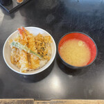 天せ - お得なサービス品 天丼 ¥ 600