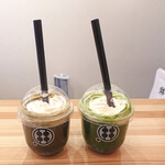 甘味処 鎌倉 - ドリンク写真:わらび餅ドリンク2種