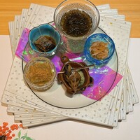 すし 福寿 - 前菜5種