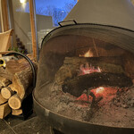 いわない温泉高島旅館 - 暖炉