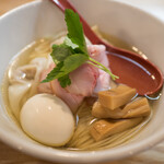 自家製麺 くろ松 - 白醤油