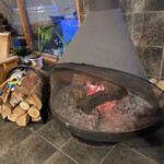 いわない温泉高島旅館 - 暖炉