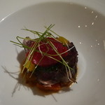 ビストロ ダイア - 高知県産かつおのたたき風マリネ　ラタテュイエの南仏風