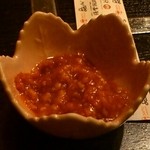 Shabu Shima Satsuma Kunidori - 溶岩焼きの野菜に付ける味噌