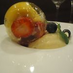 モンプチコションローズ - 苺とマンゴーのデザート