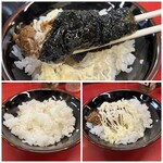 王道家直系 IEKEI TOKYO - 【再訪】半ライス(無限ニンニク＋マヨ)