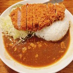 とんかつ檍のカレー屋 いっぺこっぺ - ロースかつカレー