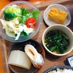 二葉ごはん - ■つくねときのこのみぞれ煮定食[期間限定]