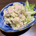 そば居酒屋 きさら - ツナとハムのポテトサラダ