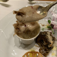 リストランテ 濱崎  - ポルチーニ茸のフラン