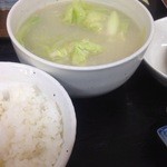 鳥めし 鳥藤 場内店 - 水炊き　ご飯付き