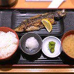 魚の旨い店 - (ﾗﾝﾁ) 大とろサバの塩焼き定食￥790　2022.12.12