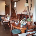 遊の丘 - 店内ギャラリーコーナー(R3.3.20撮影)