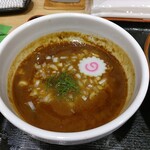 麺屋 睡蓮 - 味玉カレーつけめん