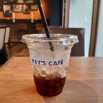 キーズ カフェ - アイスコーヒー