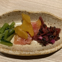 梅田 璃泉 本店 - お新香