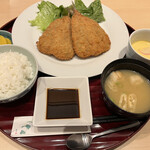 Nakano Chaya Juurou - アジフライ定食