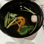 うなぎ 魚政 - 肝吸い