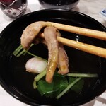 うなぎ 魚政 - 肝吸い