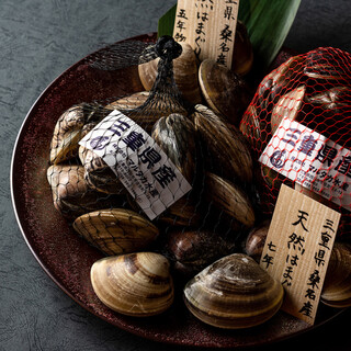 "Clams" directly delivered from Kuwana, Mie Prefecture