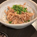 鳥善 鳥ふじ - 鶏皮ポン酢