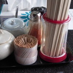 らーめん 萬亀 - 卓上